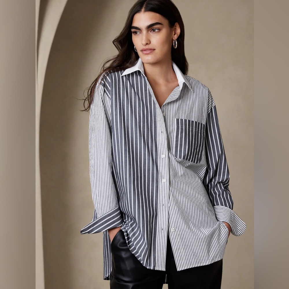 Banana Republic Oversized Button Down